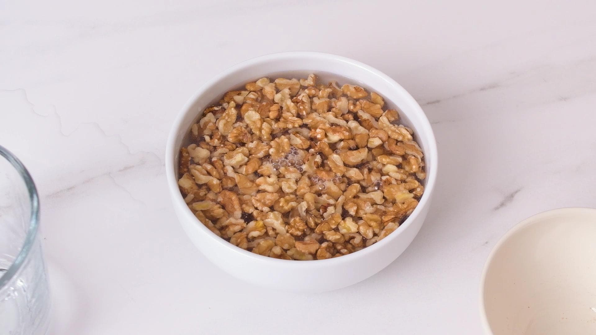 Leche de Nueces — paso 0