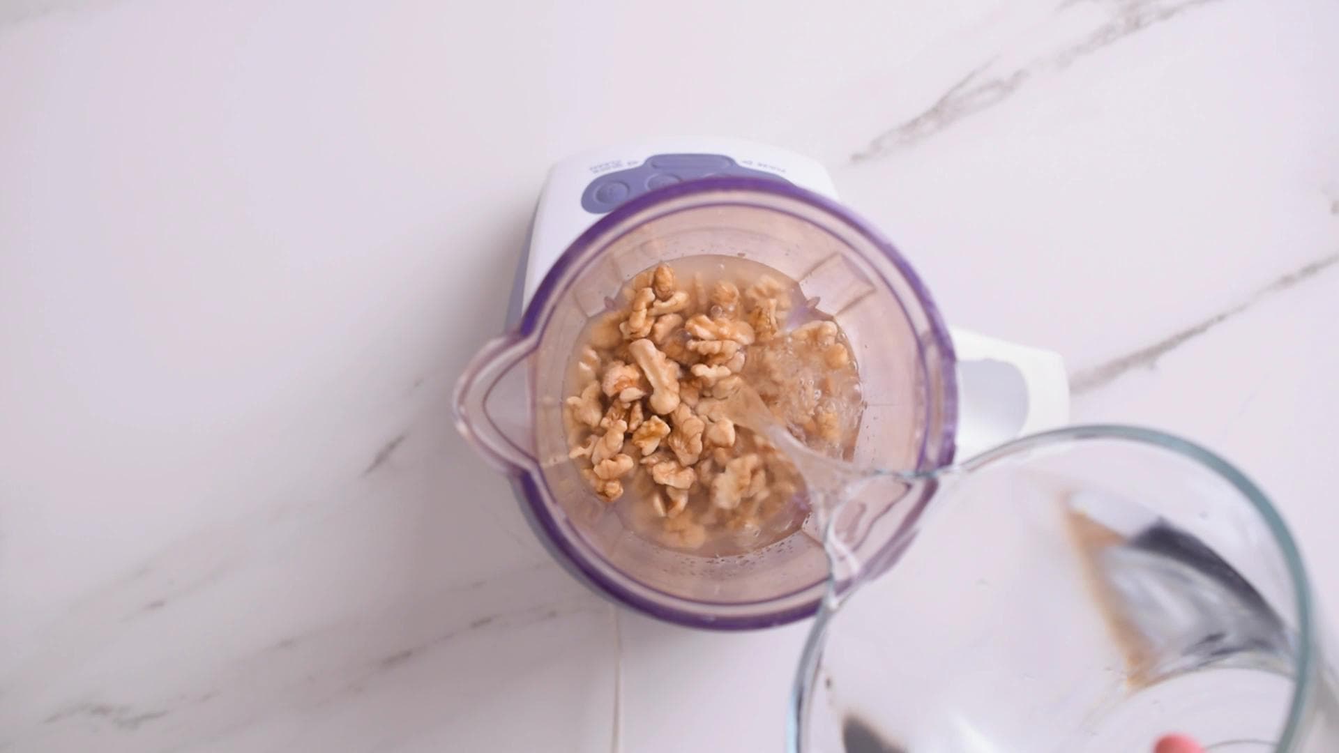 Leche de Nueces — paso 1