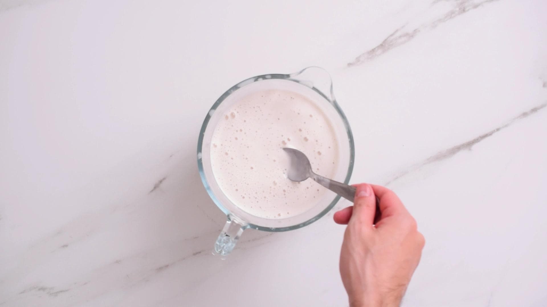 Leche de Nueces — paso 3
