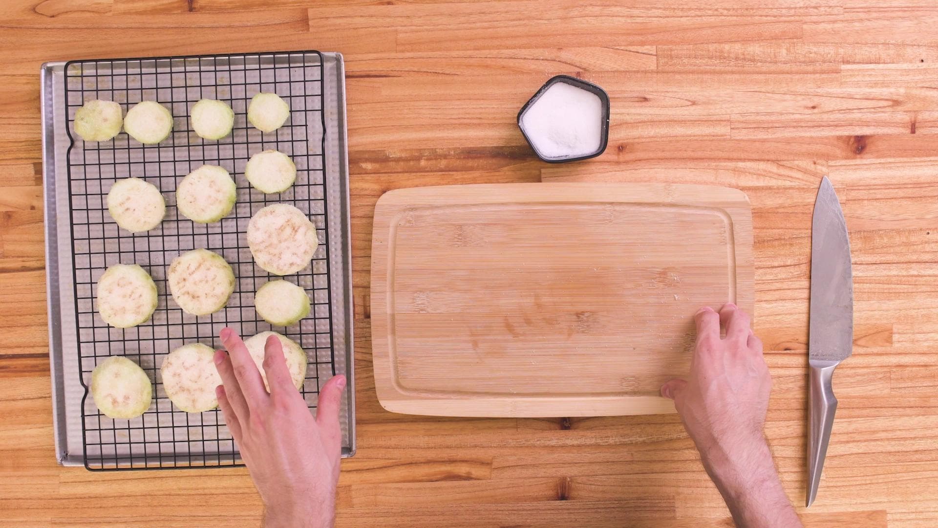 Breaded Eggplant Cutlets Without Bitterness — step 1
