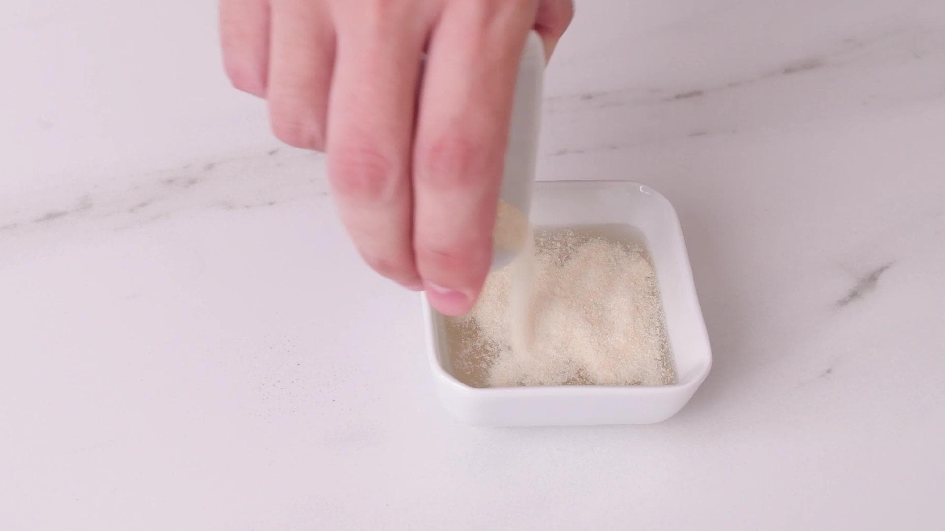 Mousse de Maracuya — paso 2