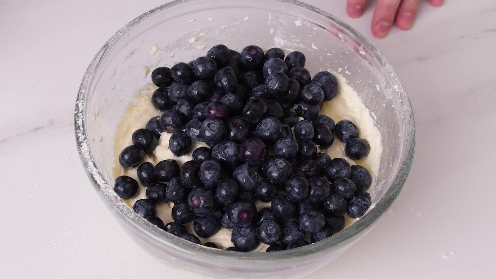 Muffins de Arandanos — paso 4