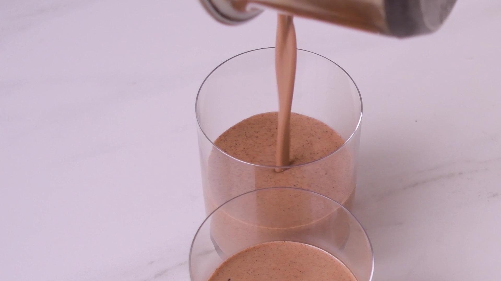 Panna Cotta de Chocolate — paso 3
