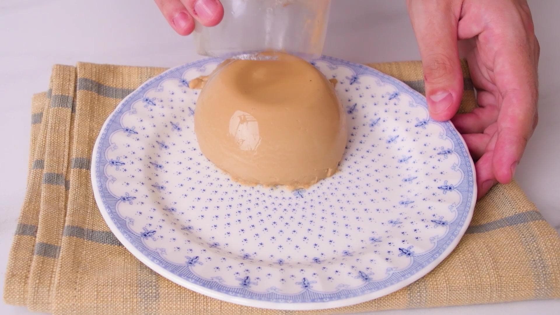 Panna Cotta de Chocolate — paso 4