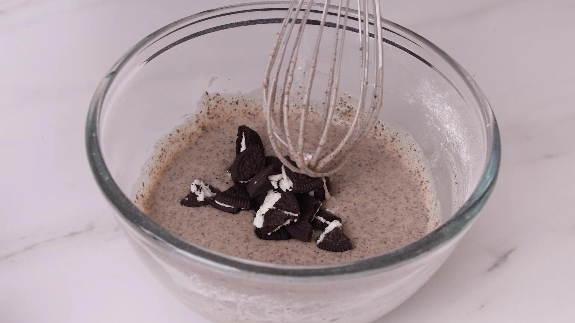 Oreo and Nutella Pancakes — step 3