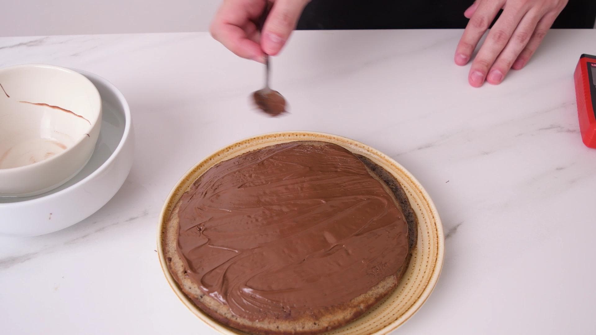 Oreo and Nutella Pancakes — step 6
