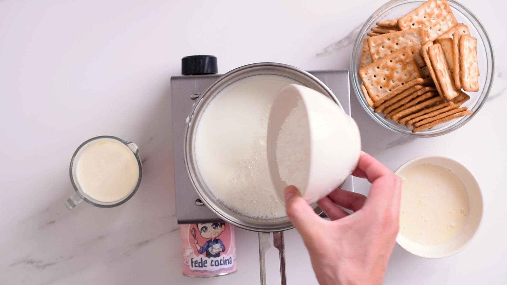 Postre Napoleon — paso 0