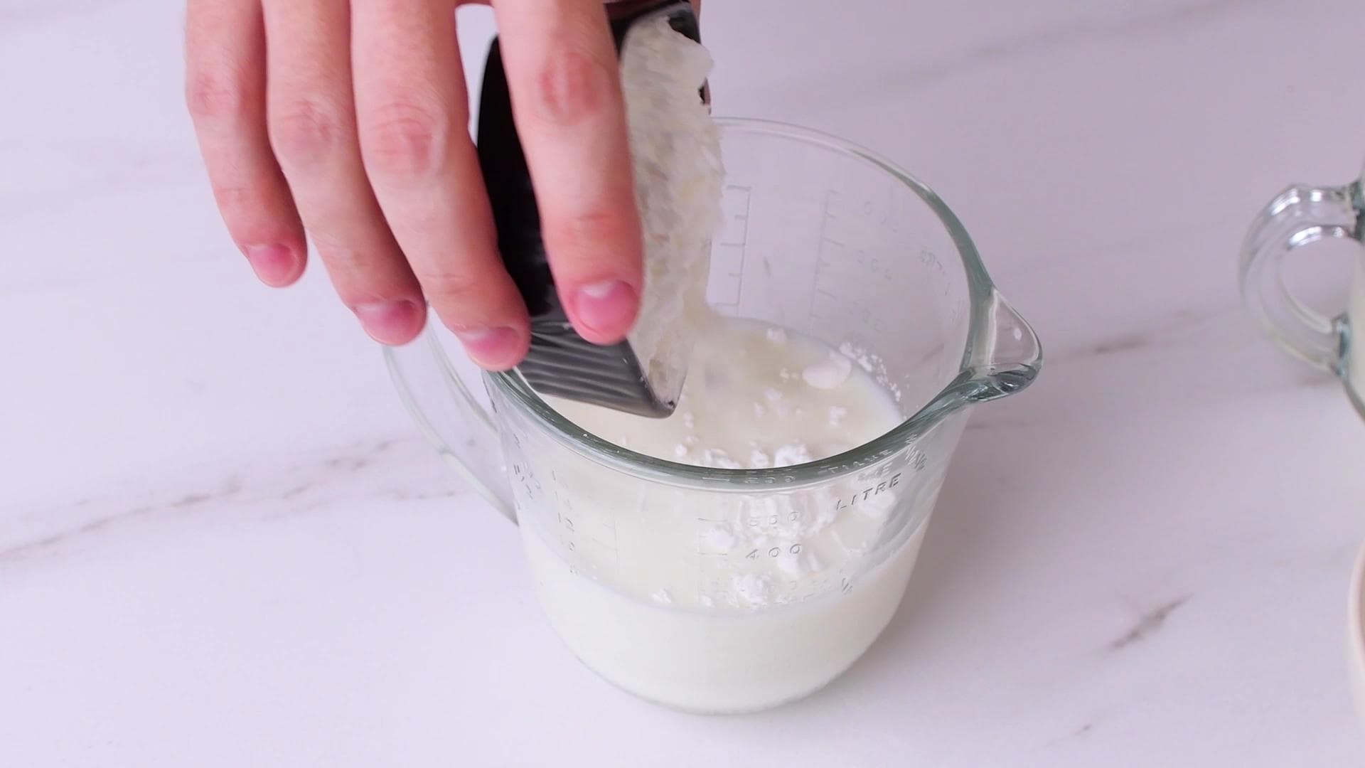 Pudin de Coco — paso 0