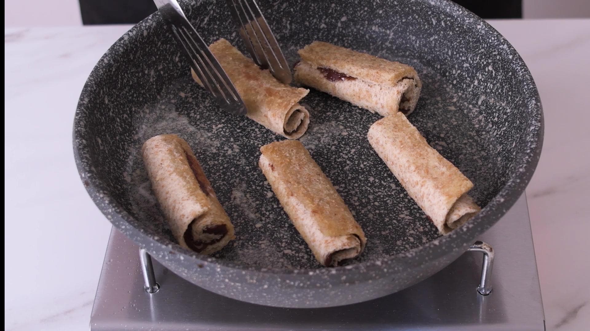 Rollos de Pan y Chocolate — paso 2