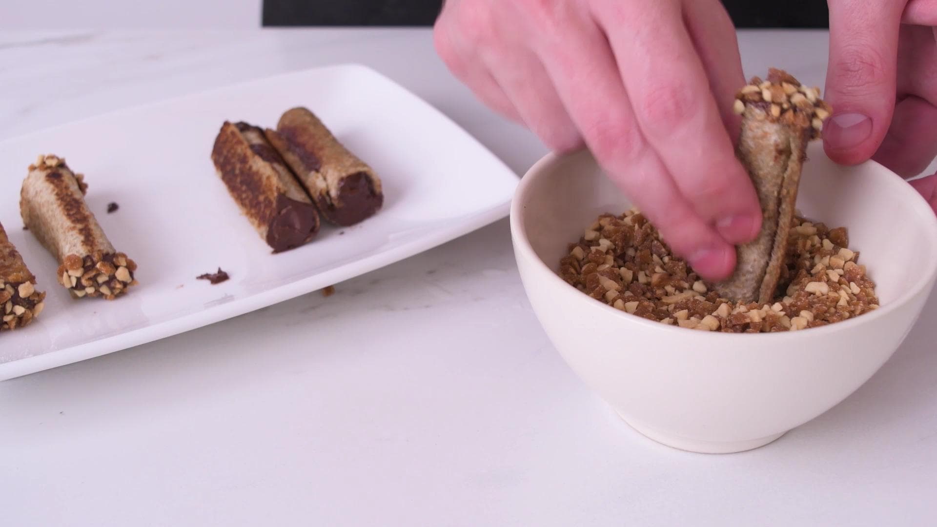 Rollos de Pan y Chocolate — paso 3
