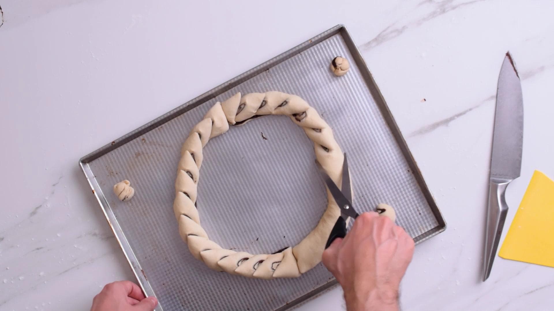 Rosca de Chocolate — paso 9
