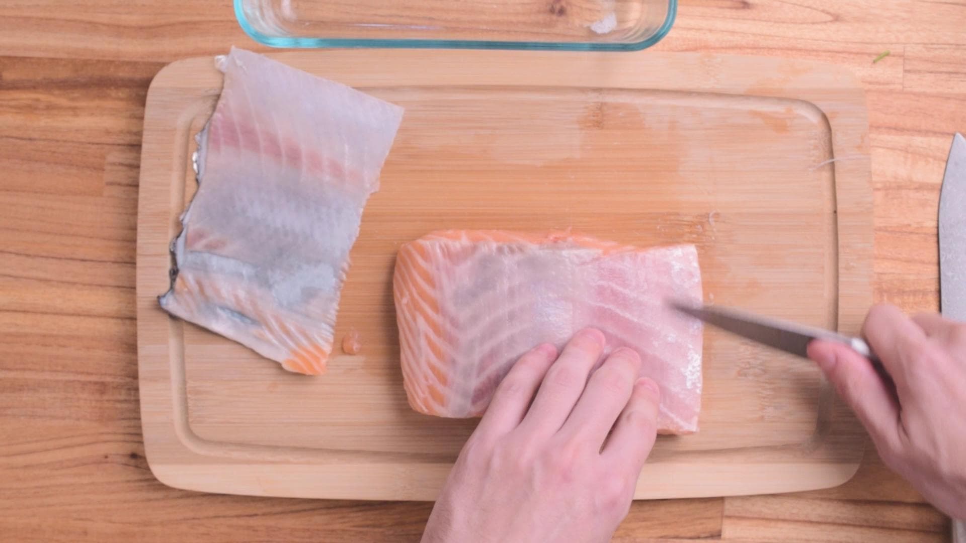 Gravlax Cured Salmon — step 3