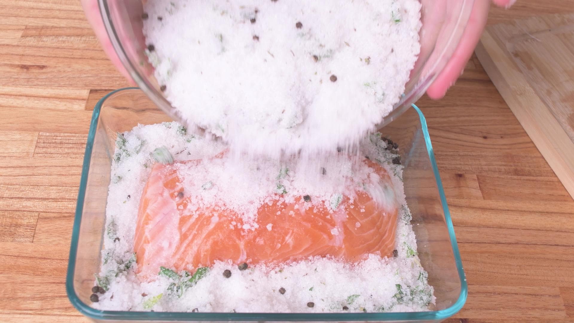 Gravlax Cured Salmon — step 4