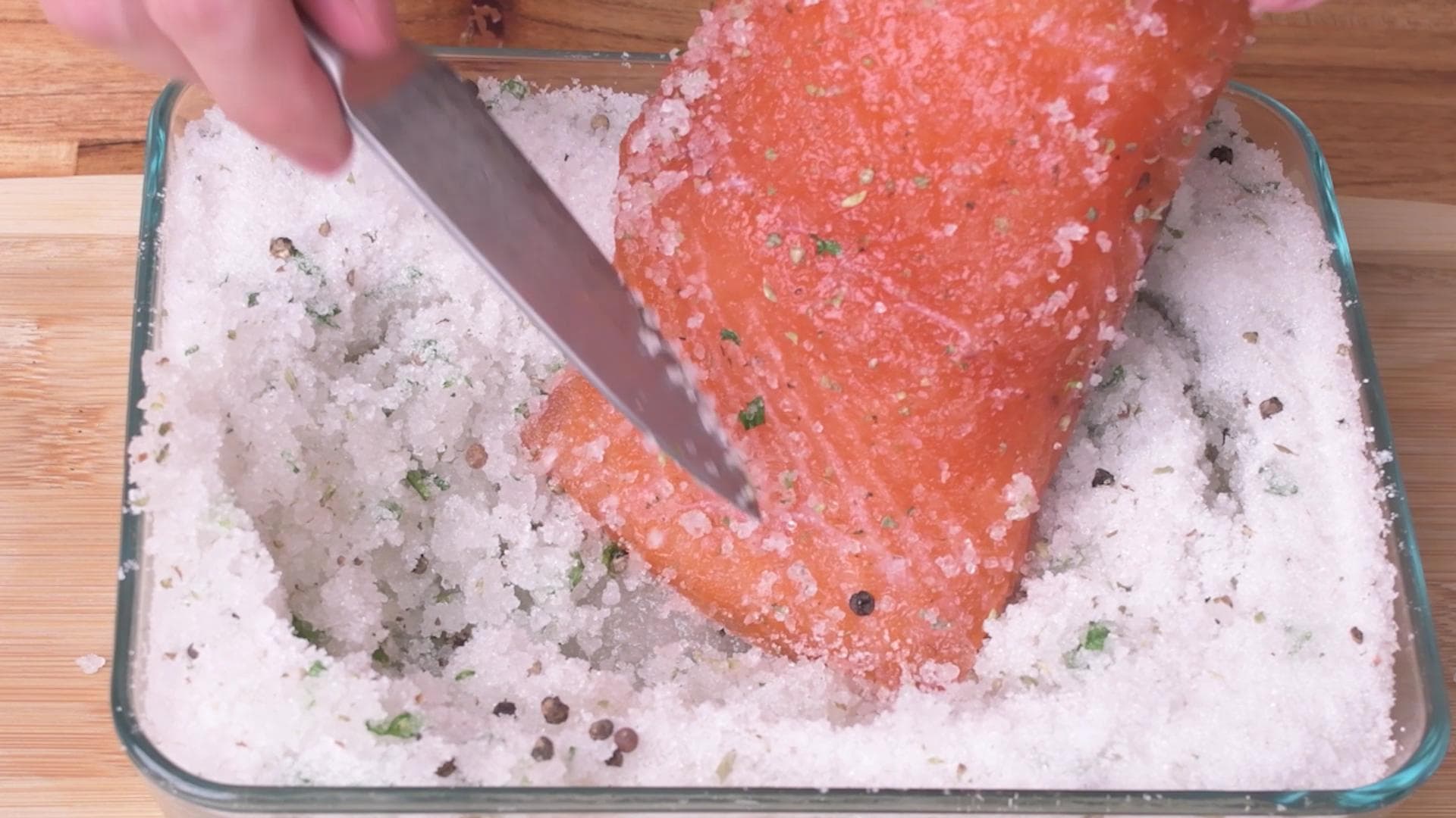 Gravlax Cured Salmon — step 6