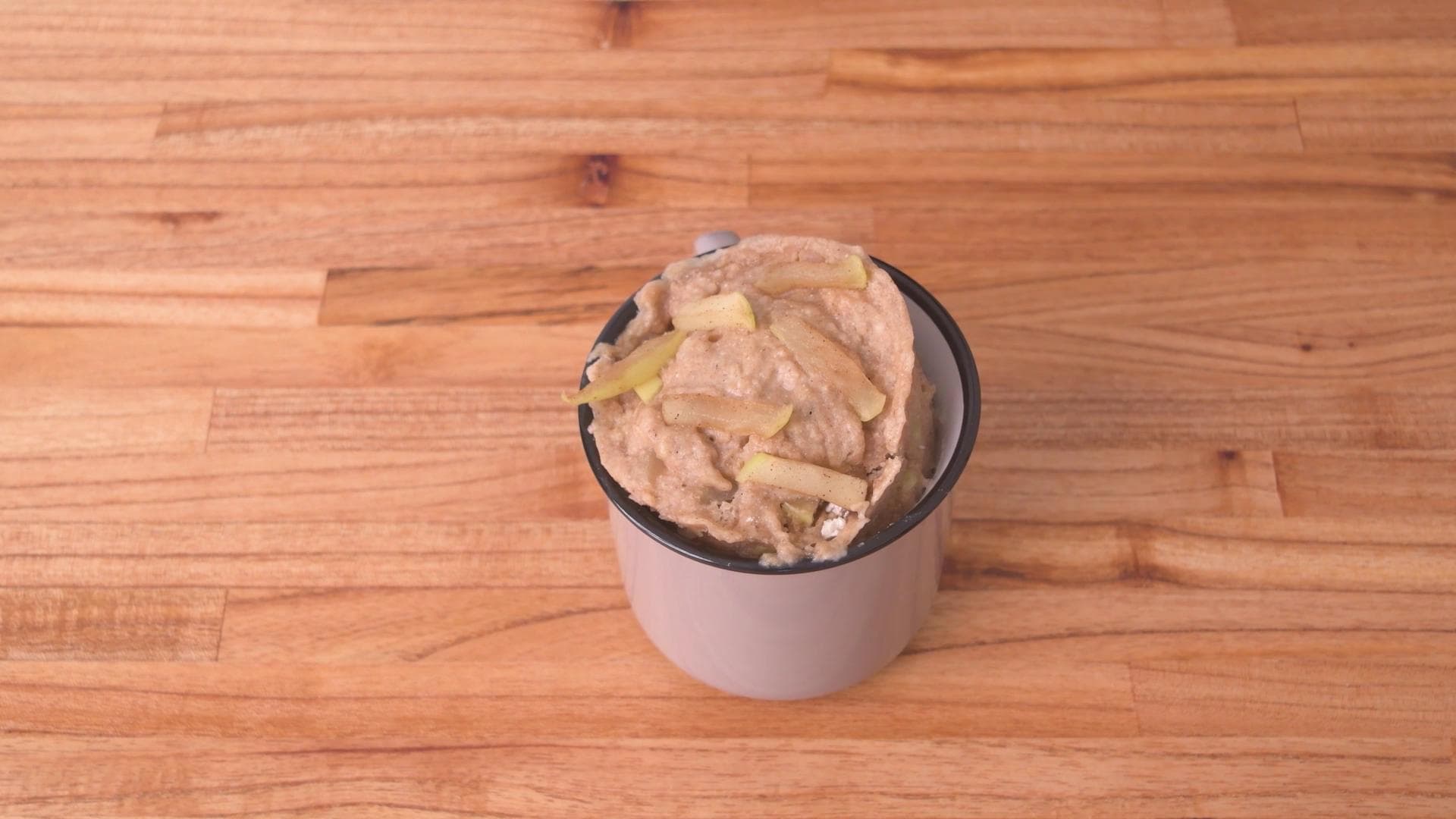 Torta de Manzana en Taza — paso 4