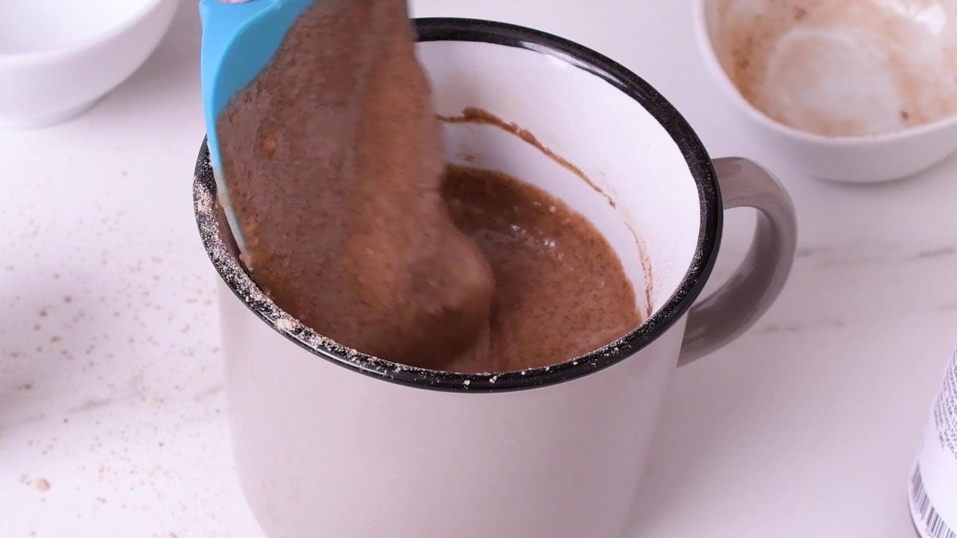 Torta en Taza de Nutella — paso 1