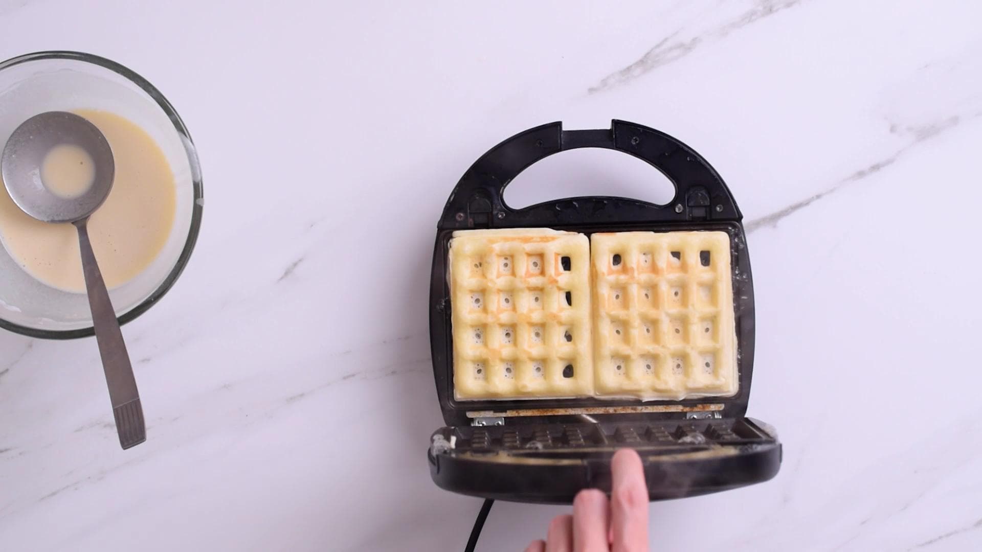 Waffles — step 4