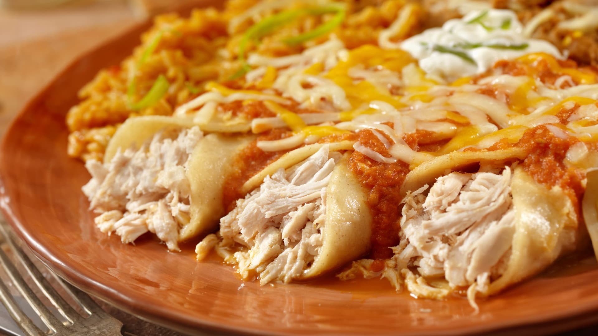 Chicken Enchiladas