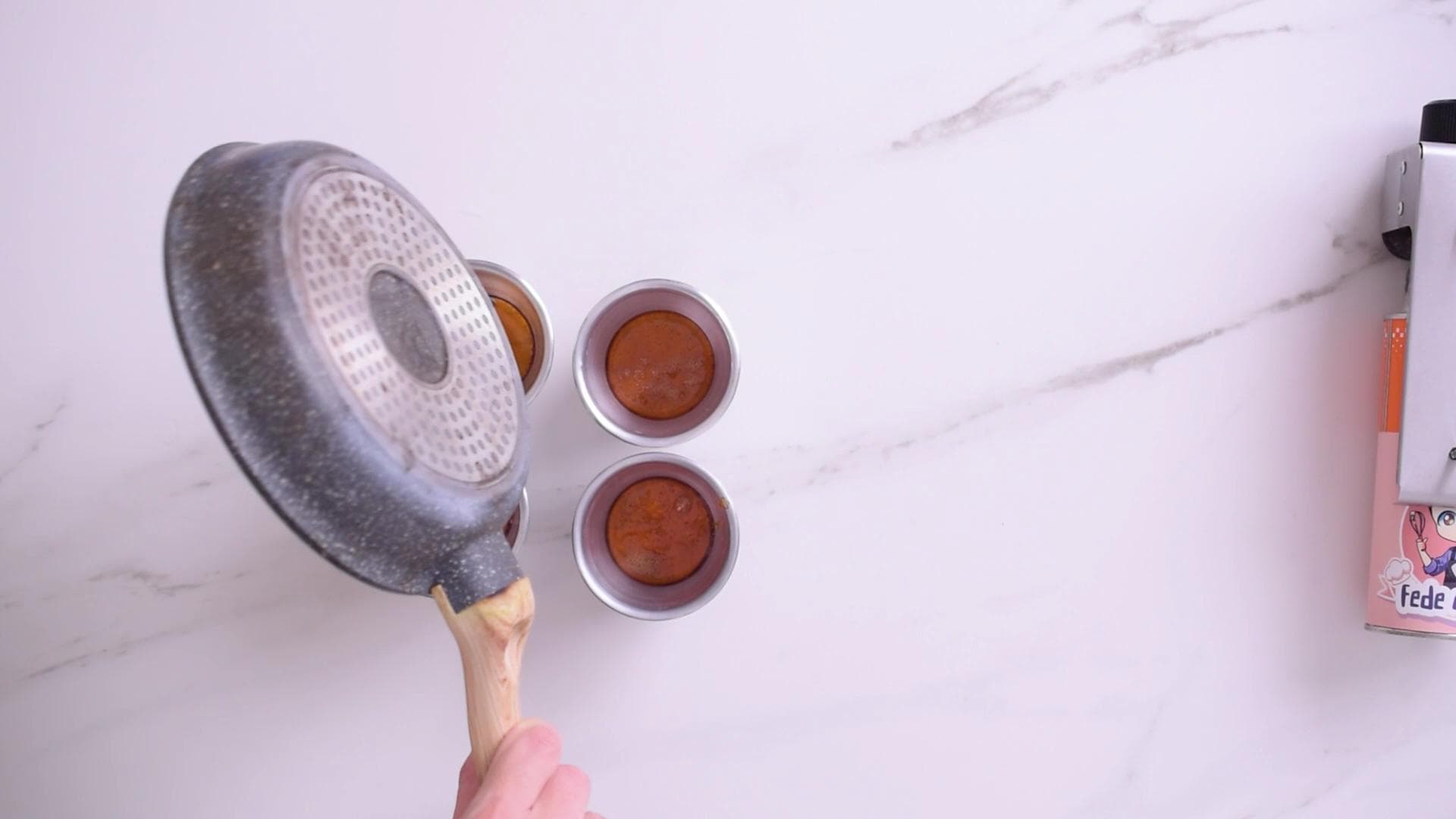 Chocoflan o Pastel Imposible — paso 1