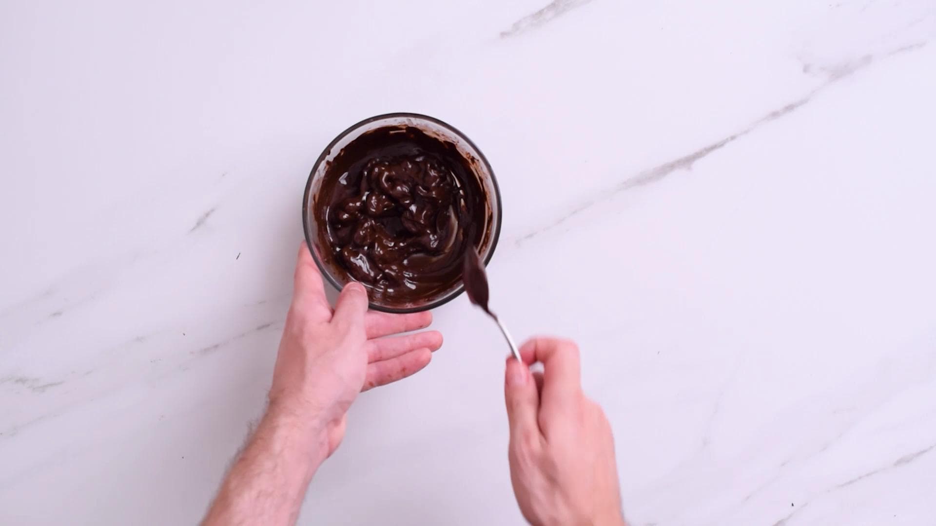 Chocolate Derretido — paso 1