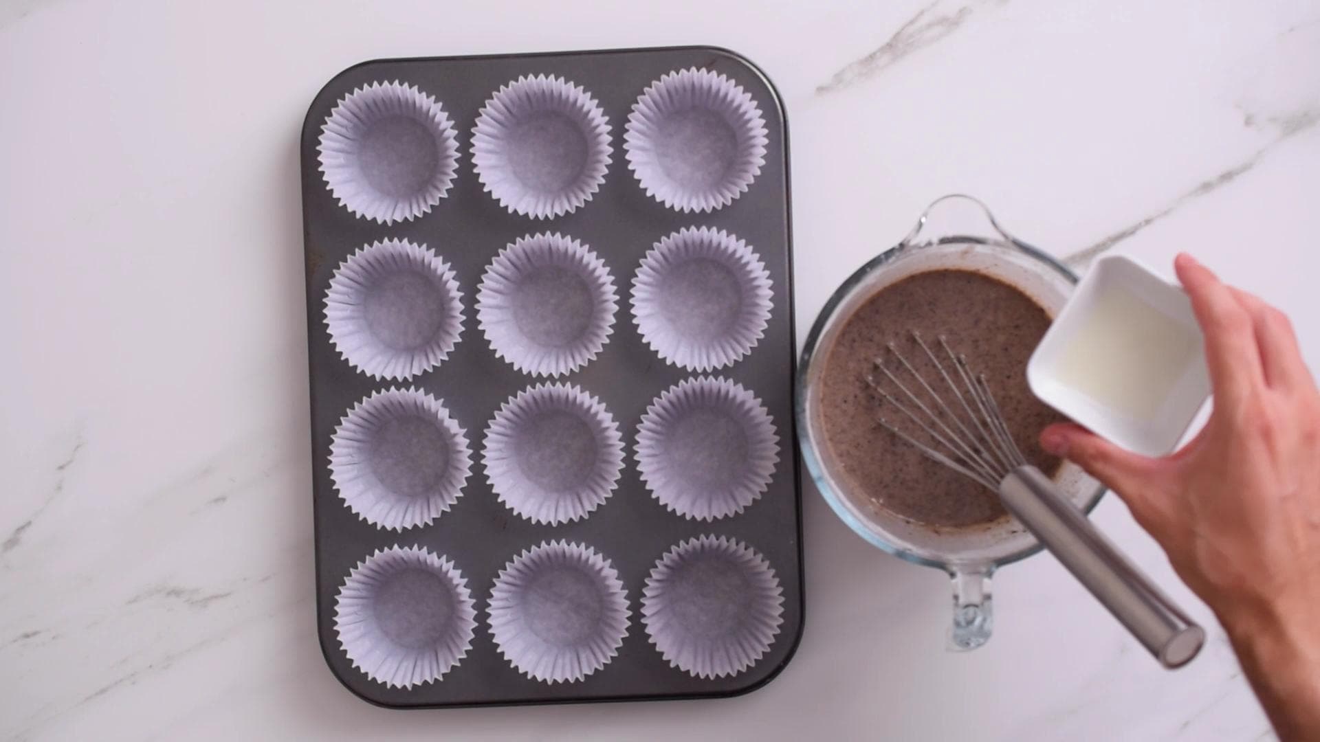 Cupcakes Oreo — paso 3