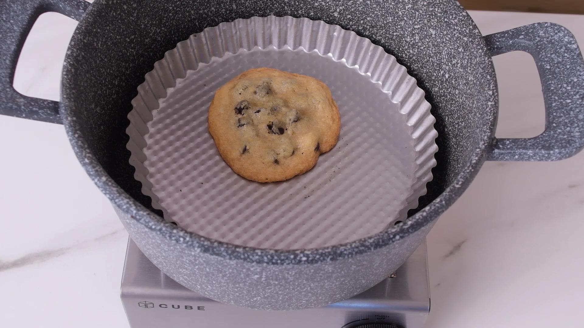 No-Oven Chocolate Chip Cookies — step 8