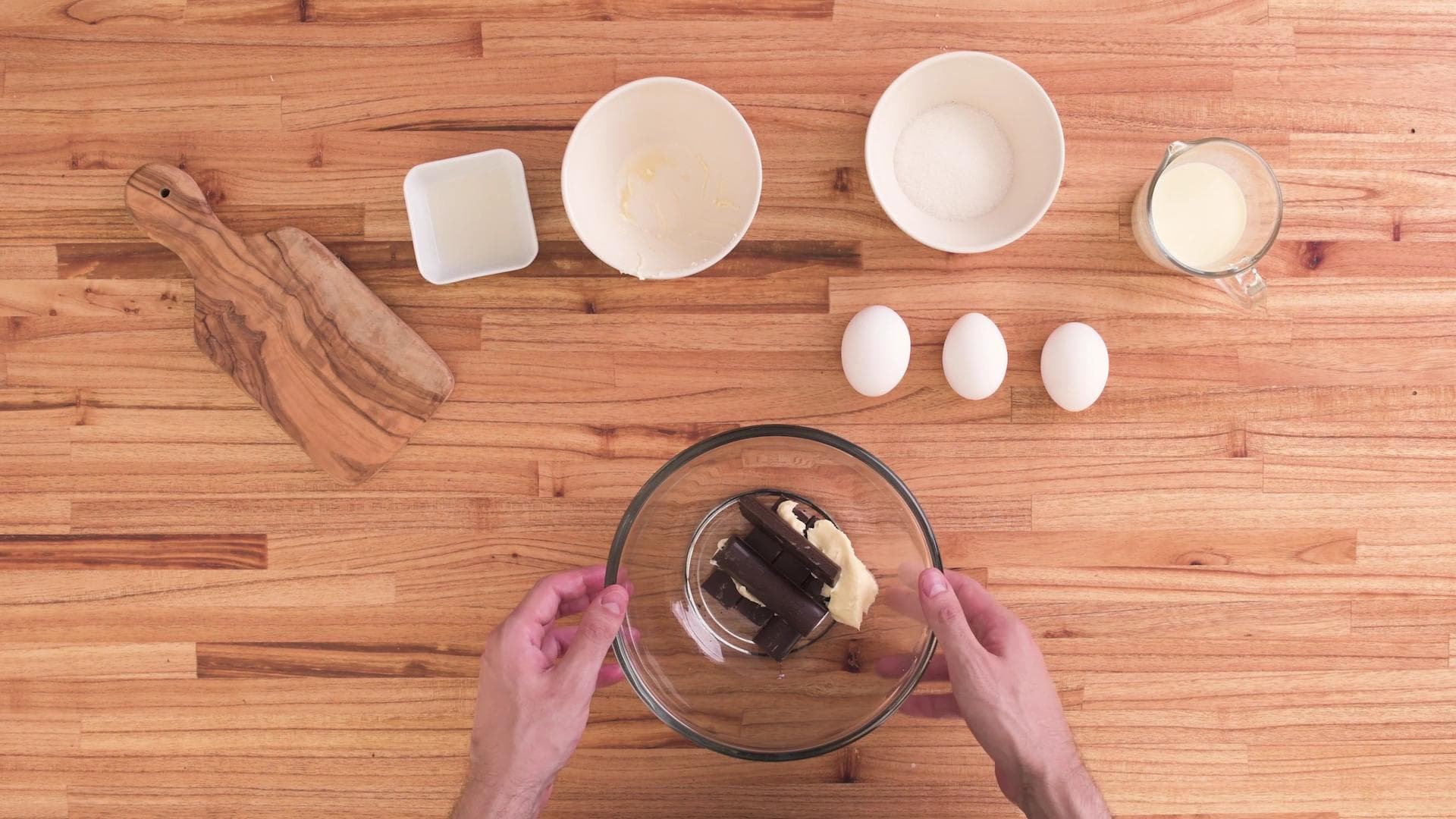 Chocolate Mousse — step 0