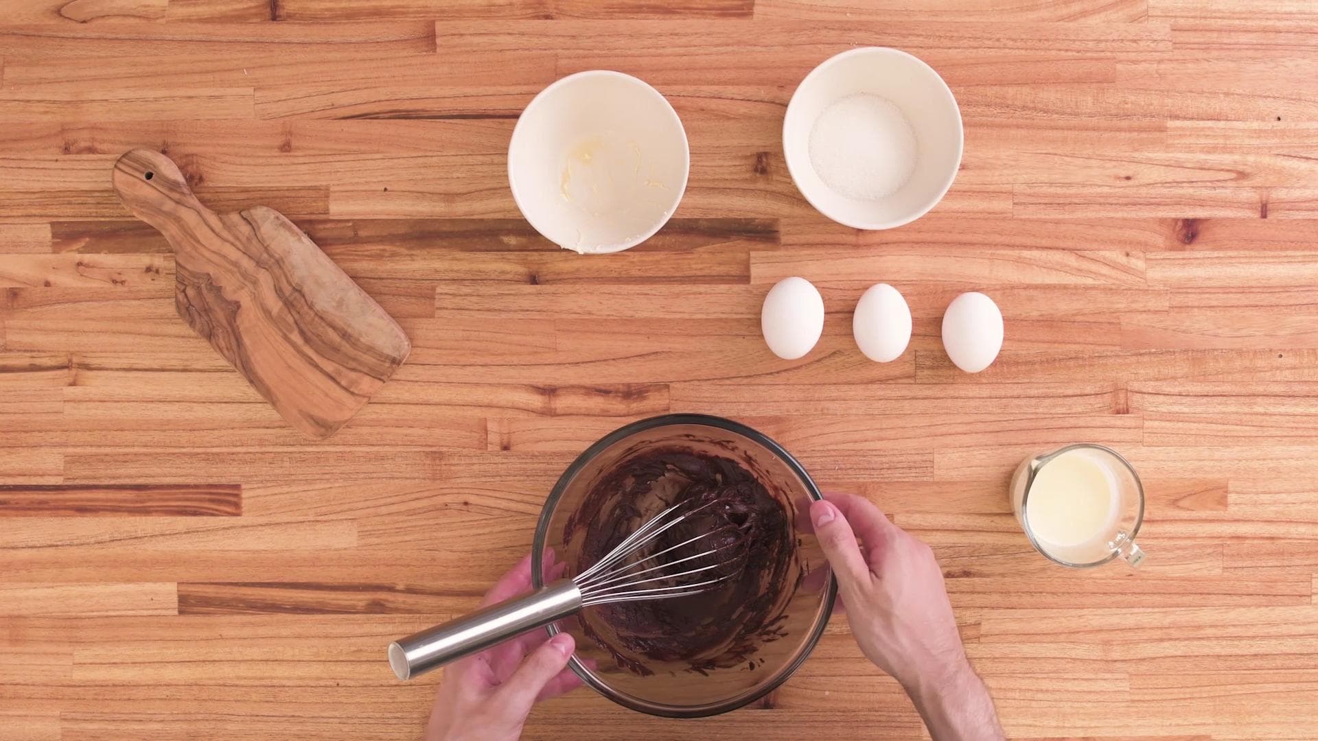 Chocolate Mousse — step 1