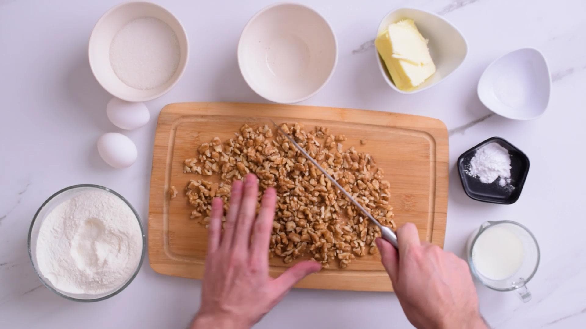 Walnut Muffins — step 0