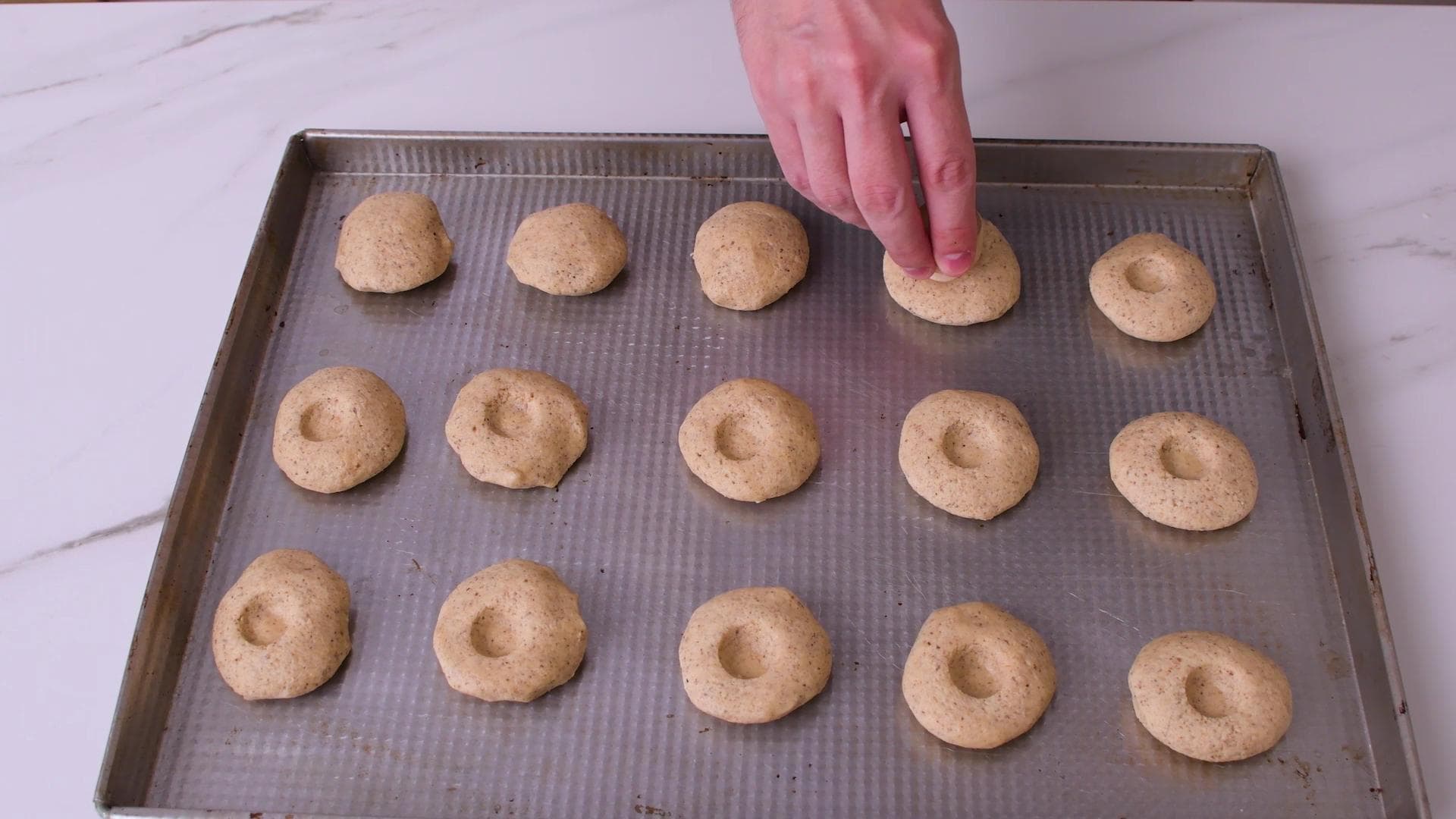 Almond Thumbprint Cookies — step 4