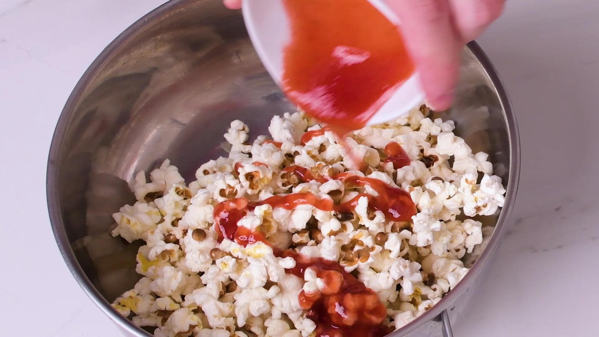 Popcorn — step 2