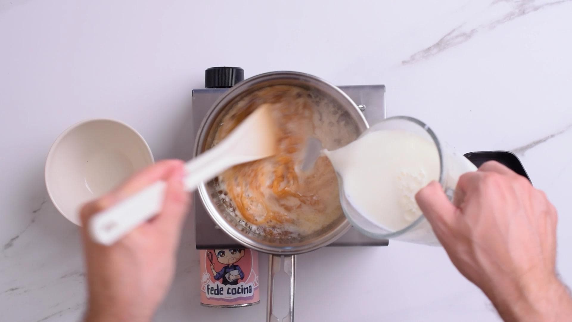 Pudin de Caramelo — paso 3