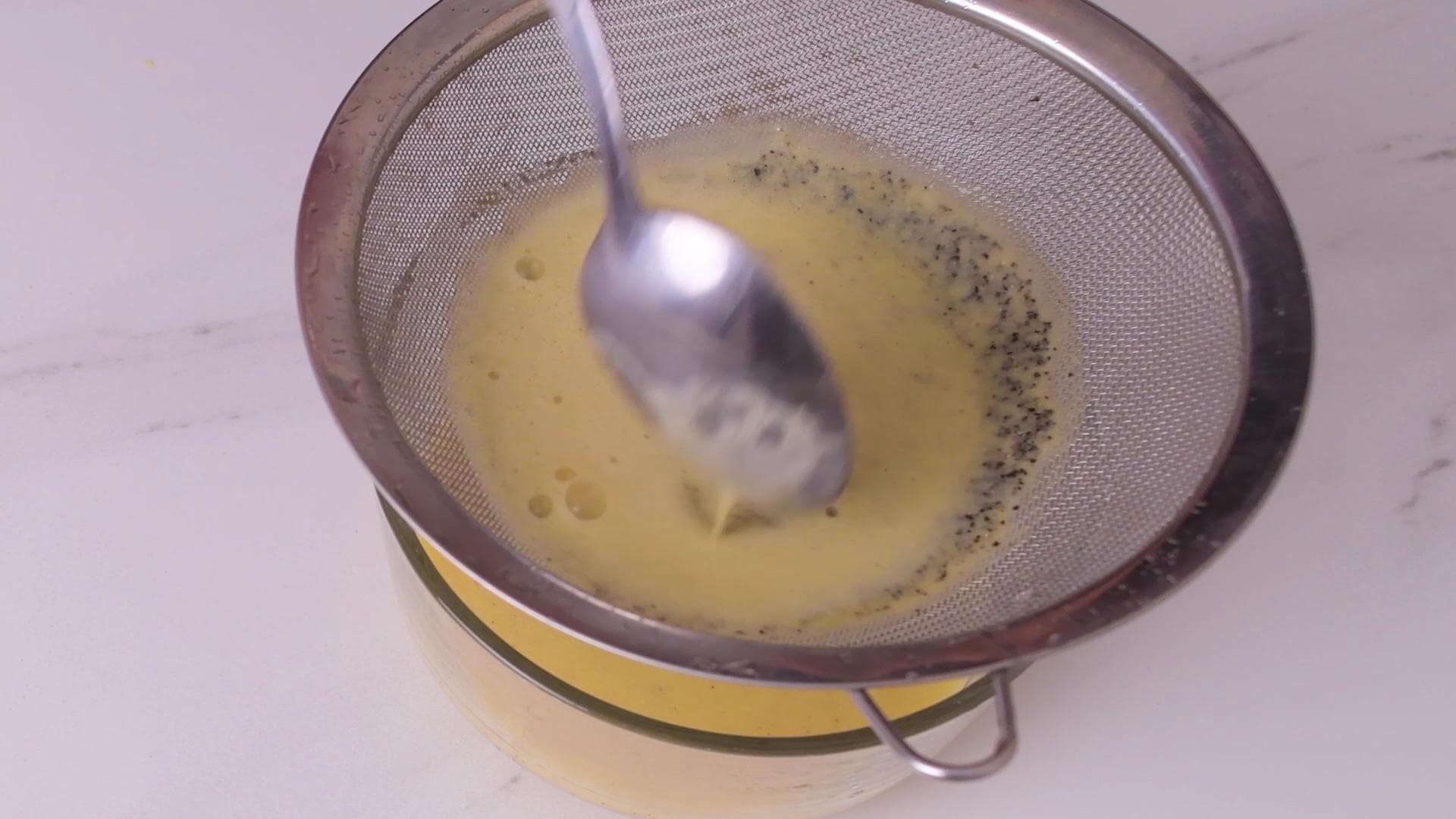 Torta de Maracuyá — paso 1