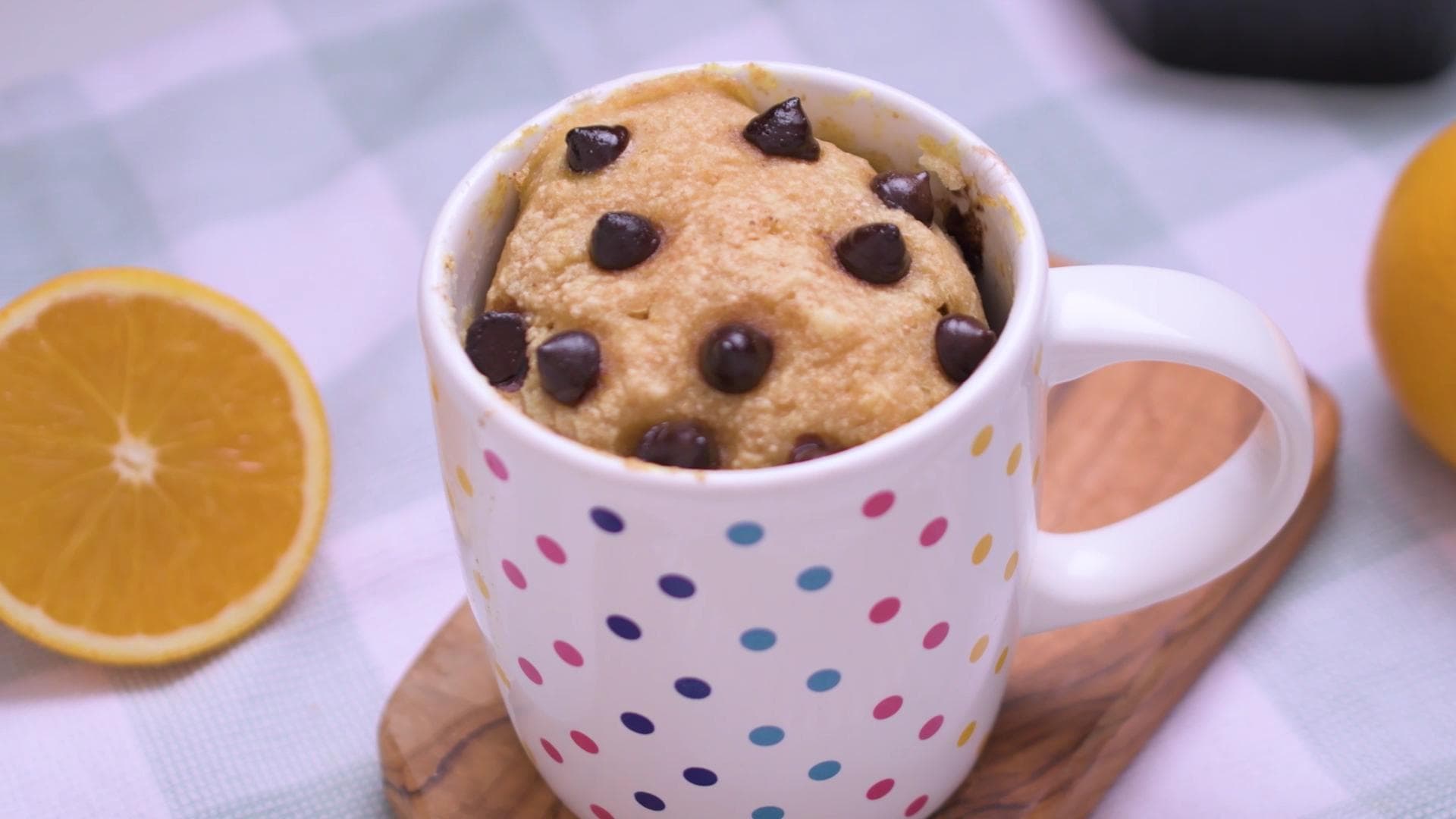 Torta en Taza de Naranja — paso 4
