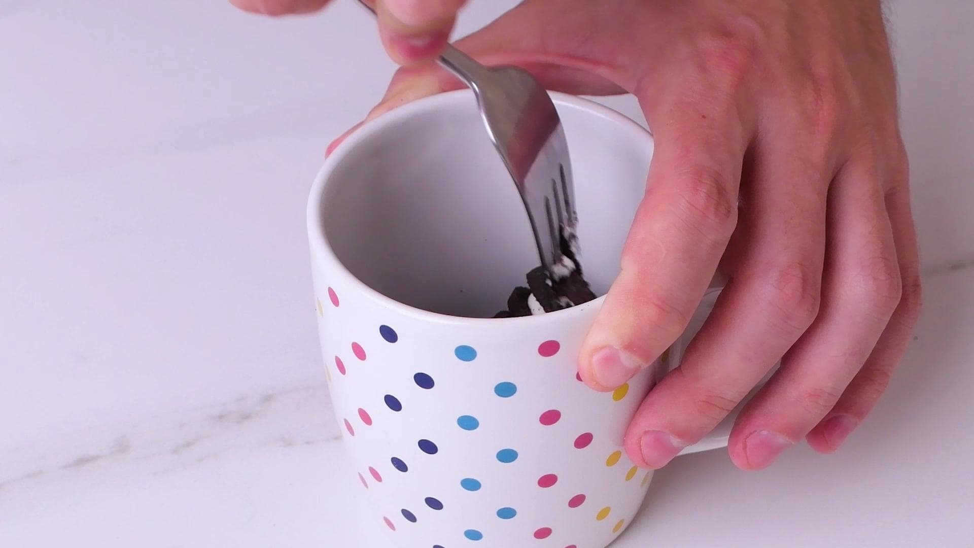 Oreo Mug Cake — step 0