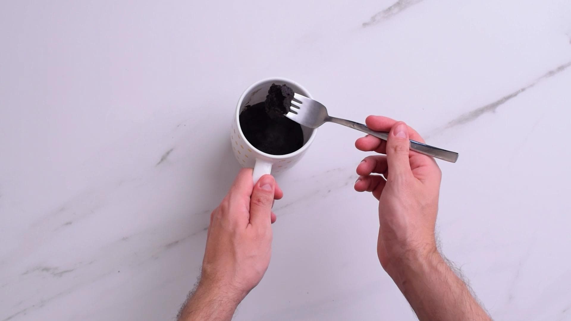 Oreo Mug Cake — step 2