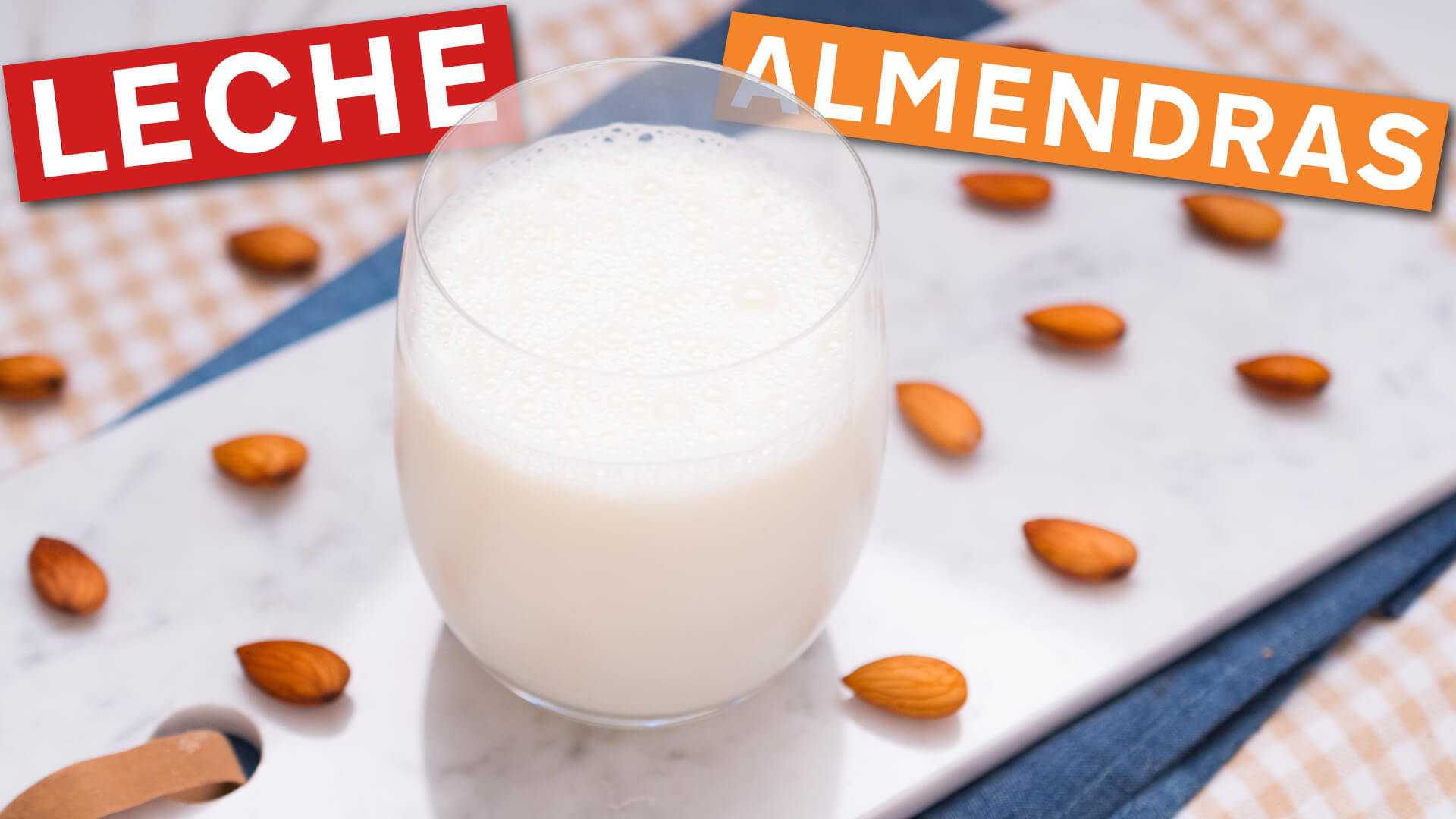 Leche de Almendra - Fede Cocina