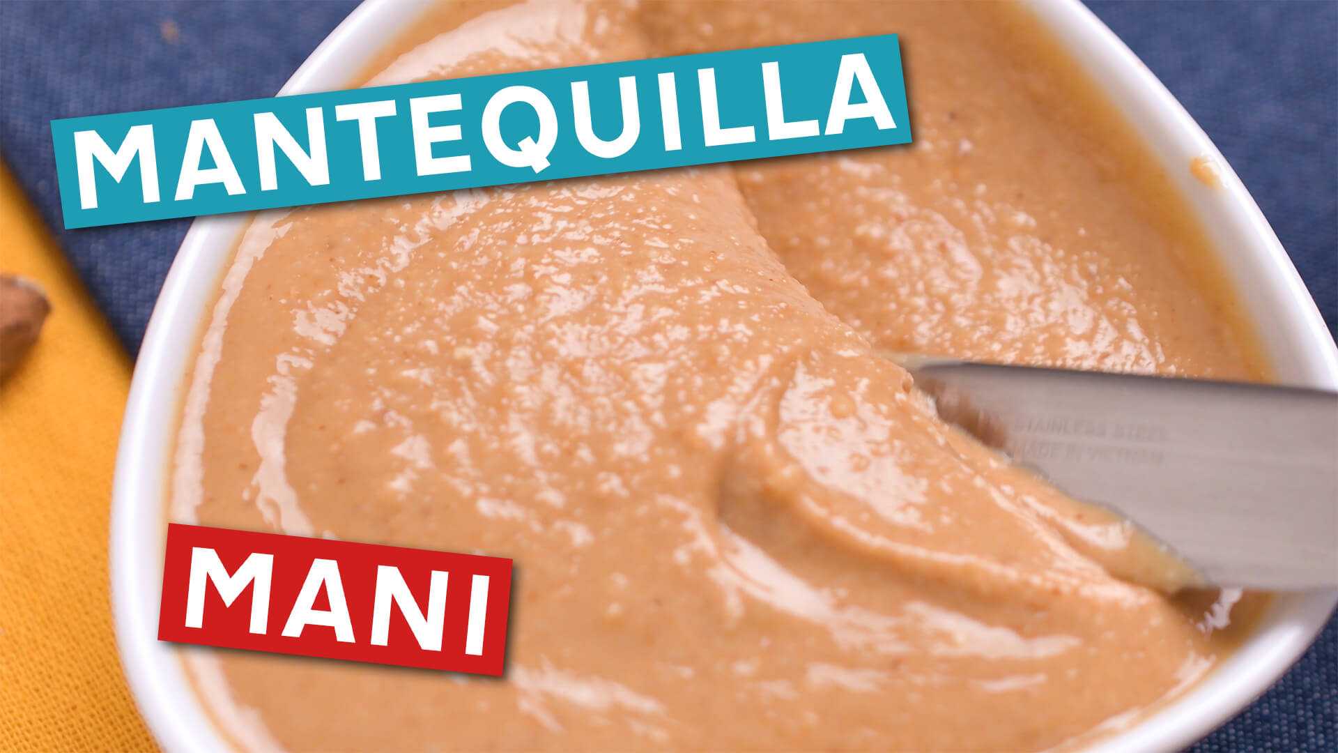 Mantequilla de Mani - Fede Cocina