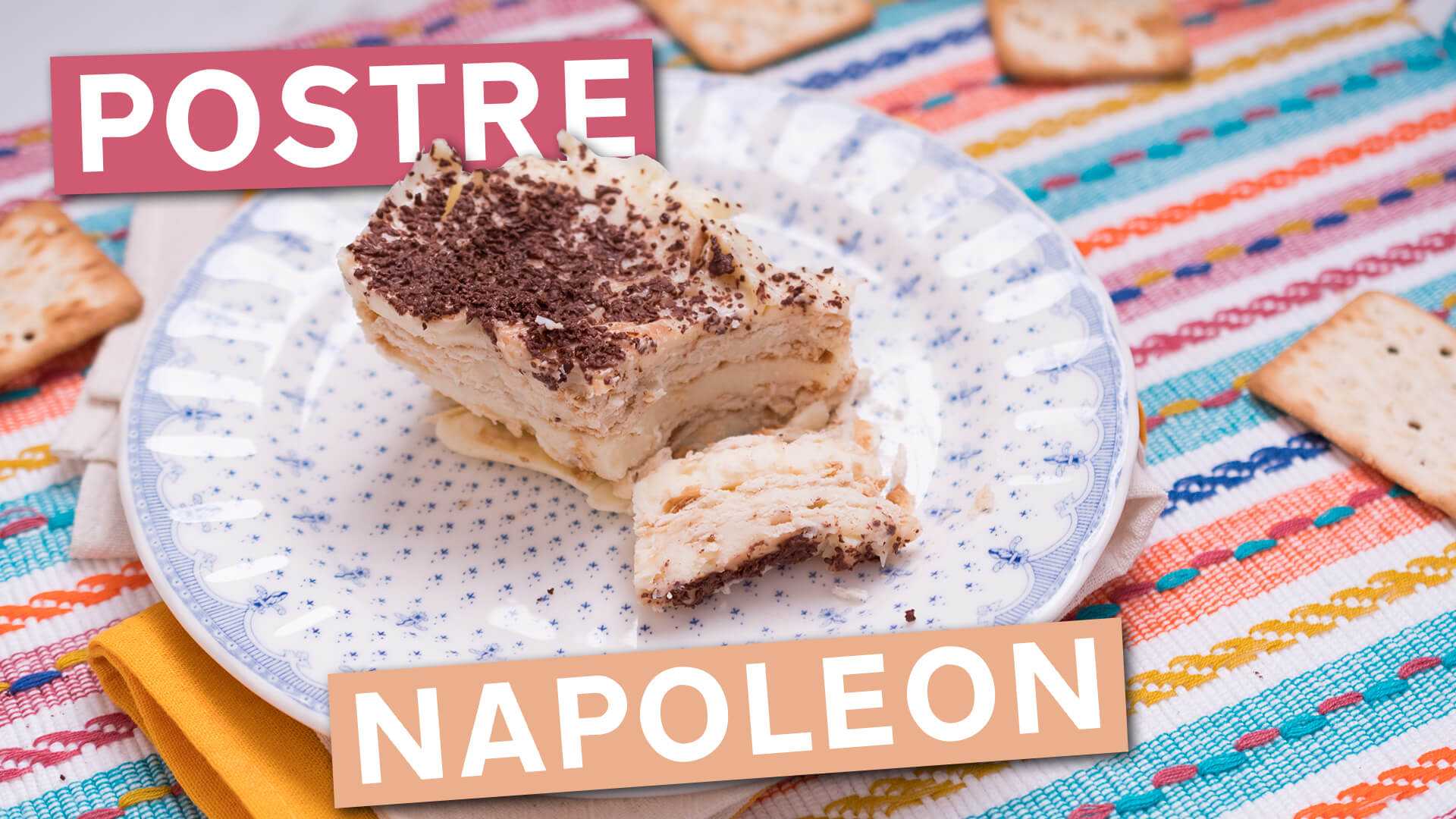 Postre Napoleon - Fede Cocina