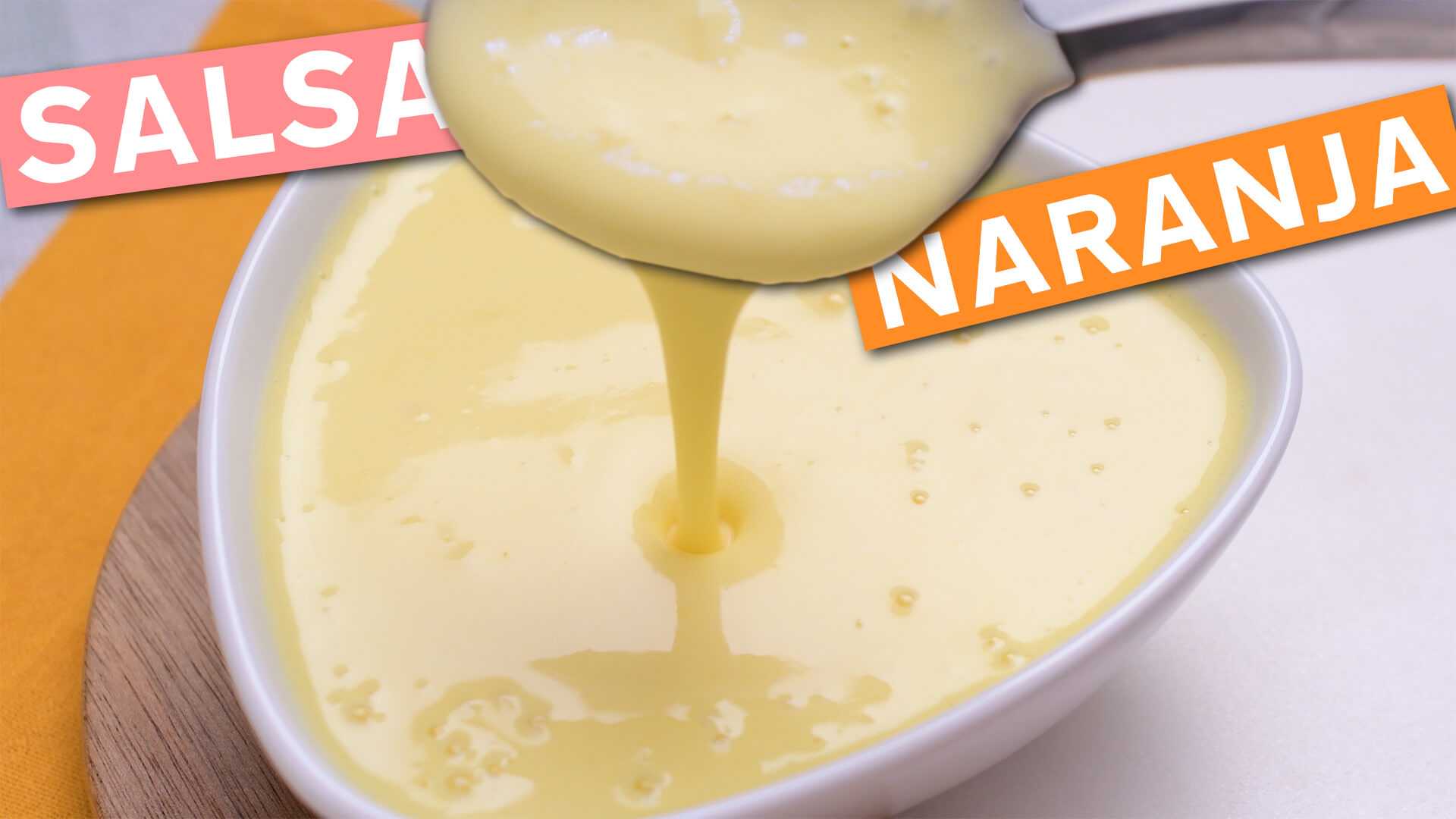 Salsa de Naranja - Fede Cocina