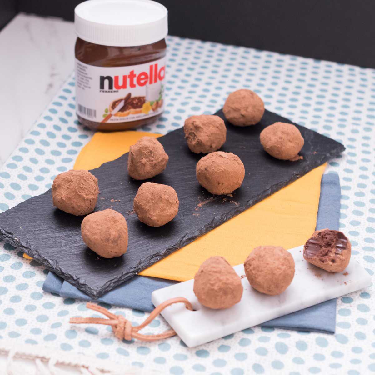 Bolitas de Nutella