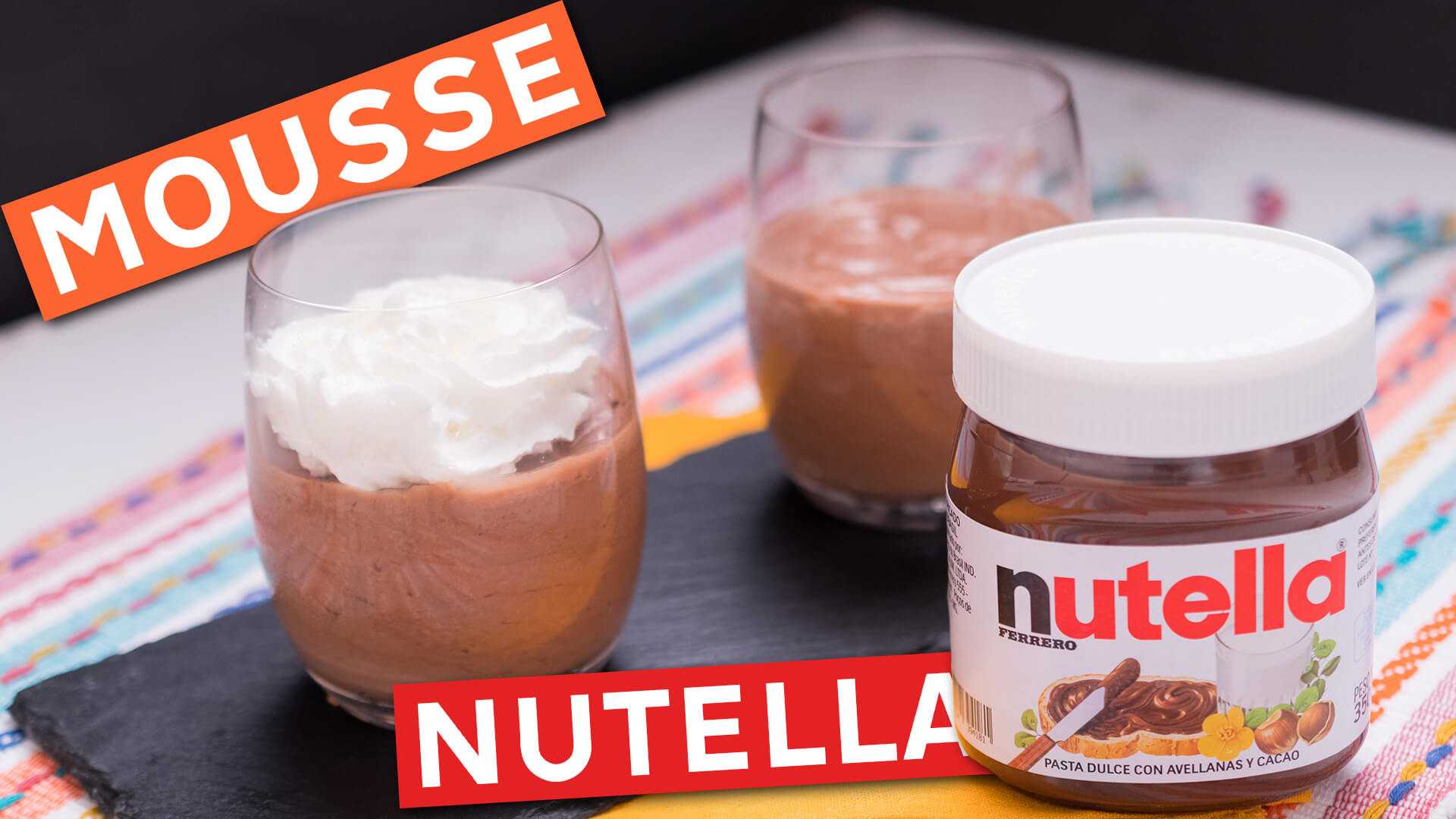 Mousse de Nutella