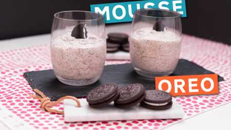 Mousse Oreo Facil y Rapido