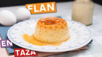 Flan en Taza