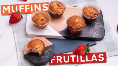 Muffins de Frutilla
