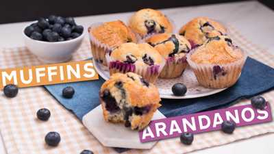Muffins de Arandanos