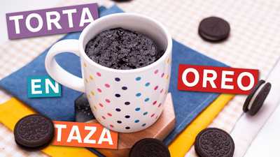 Torta en Taza de Oreo