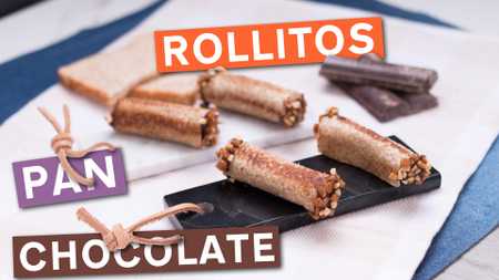 Rollos de Pan y Chocolate