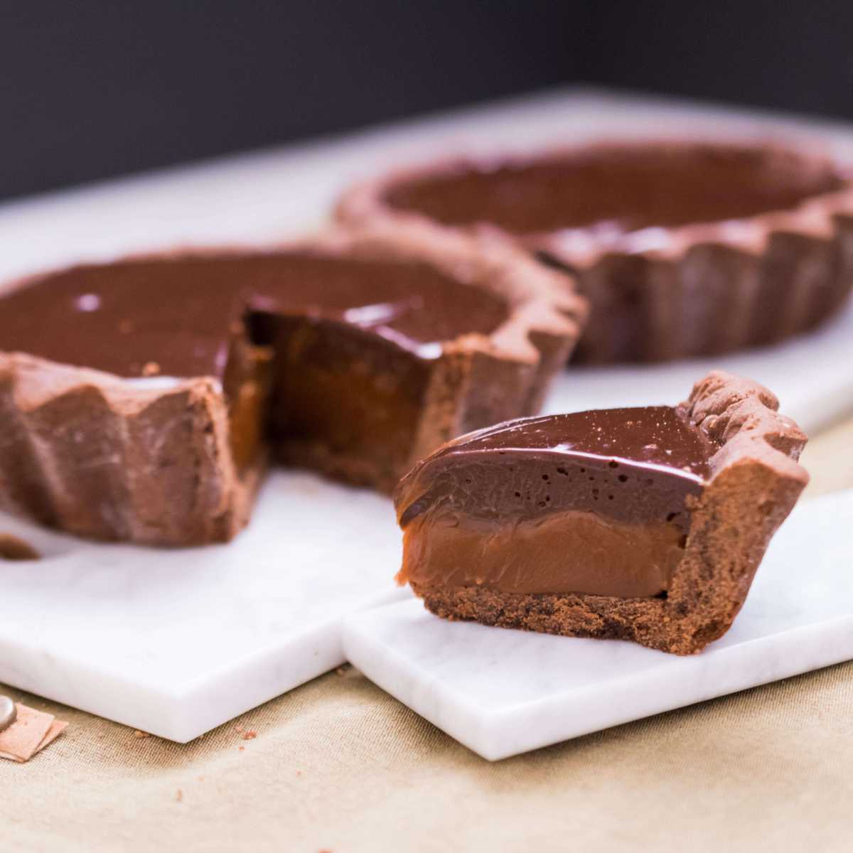 Tarta de Dulce de Leche y Chocolate Facil