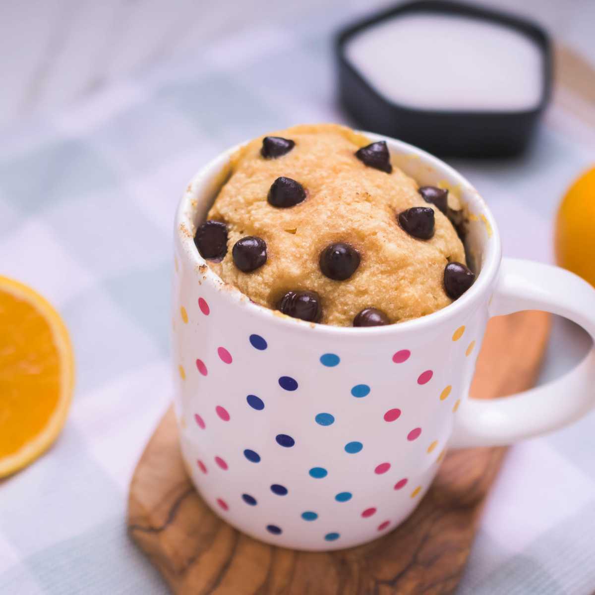 Torta en Taza de Naranja